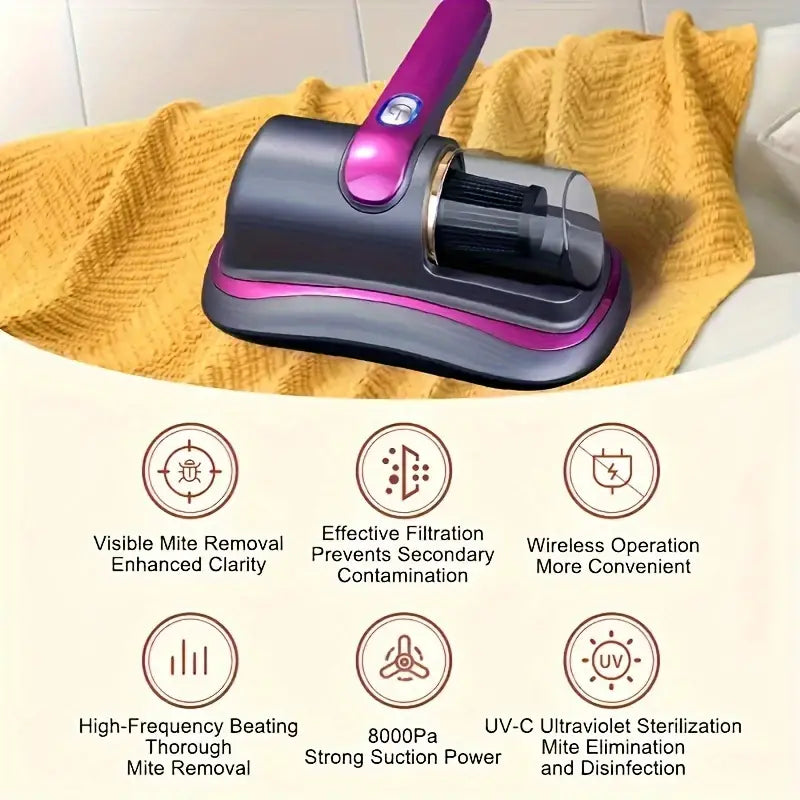 Wireless UV dust & Mite Cleaner